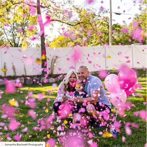 Canon à Confettis Écologique Torsadé à la Main, Confettis Cœur en Papier <span class=keywords><strong>Nacré</strong></span>, Idéal pour Anniversaires et Cérémonies d'Ouverture - Vente Flash - Product Image 5