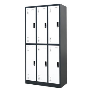 6 9 20 Doors Employee Steel Storage Locker Cabinet Metal Changing Room Worker Parcel Lockers Work Baggage Luggage Phone Locker