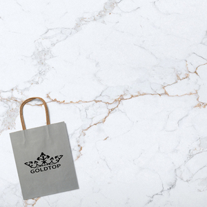 Encimeras de Cuarzo Artificial Blanco de Alta Calidad Goldtop 5121 Milan Extra, Diseño Moderno y Lujoso para Hoteles, Superficie Pulida, 5 Años de Garantía - Product Image 3