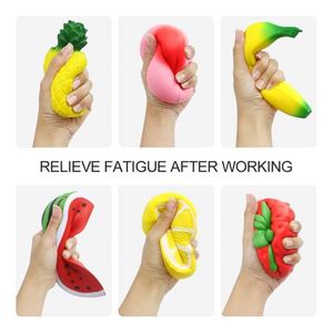 Nuevo Juguete Antiestrés Kawaii de Estilo Japonés, Set de Postres de Tarta y Cereza, Juguetes para Apretar con Material de Silicona, Regalo Unisex - Product Image 3