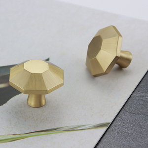 Tiny Lacquered Brass <strong>Drawer</strong> Pulls Brushed <strong>Antique</strong> Brass <strong>Knobs</strong> for Kitchen <strong>Small</strong> Cabinet Dresser <strong>Knobs</strong> - Product Image 5