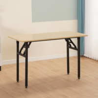 Table de repas pliante carrée portable pour l'extérieur, table de repas en PVC robuste, idéale pour les fêtes et les services de traiteur