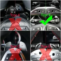 Extension de levier de vitesses pour volant de voiture Mercedes-Benz Classe A W177 berline V177 Classe B C E W205 W246 W213 GLA