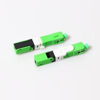 Adaptador de Fibra Óptica de Alta Pérdida para Montaje en Campo FTTH, Certificado ISO9001, Conector Rápido SC APC/UPC, Red IP