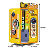Mesin Foto Cetak Komersial Lesen Supply Joy Ls-4105 AC110~240V Peralatan Hiburan Arcade Layanan Mandiri