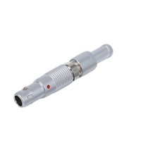BEXKOM FGG Brass Size 0B 2 16 Pins Mâle/Femelle Push Pull Verrouillable Blindage CEM IP50 Étanche Anti-vibration Anti-corrosion