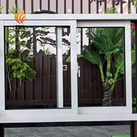 Ventana Corredera de UPVC con Aislamiento Térmico, Vidrio Bajo Emisivo Doble Templado y Junta de EPDM para Proyectos de Construcción Energéticamente Eficientes