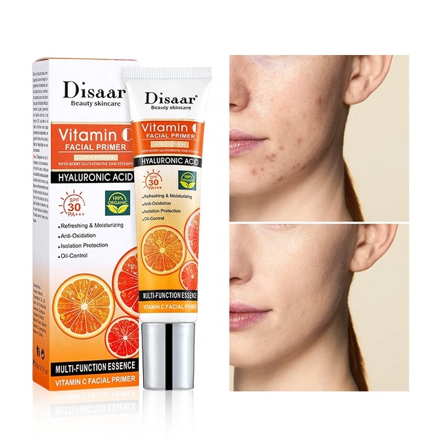 Disaar Tinted Sunscreen Spf 30 Foundation Vitamin C Moisturising Whitening Brightening Facial Primer Cream