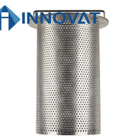 INNOVAT-SL Siphon de sol perforé cylindrique en acier inoxydable 304 316 personnalisé avec poignée
