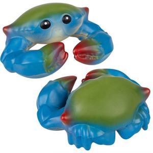 Logotipo personalizado, regalos promocionales, espuma de PU, cangrejo azul, bola antiestrés, forma de cangrejo, bola antiestrés - Product Image 2