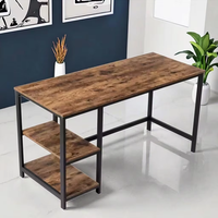 Table de bureau à domicile en MDF au design moderne personnalisé bureau d'ordinateur ergonomique et portable avec table d'étude à hauteur réglable