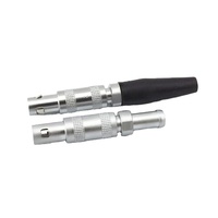 Produits chauds Prise C5 Compatible LEMO FFA.00 Câble de sonde à ultrasons Microdot pour détecteur de défauts à ultrasons