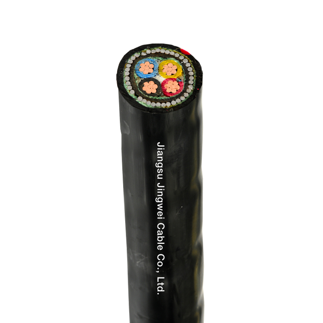 IEC 60502-1 Armoured Cable 4 Core SWA Steel Wire Armored PVC Sheath Underground Power Cable 0.6/1kV