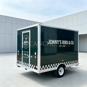 Carrito de Venta Móvil de Pizza, Tacos, Helados y Postres para la Calle Comercial, Remolque de Comida Rápida para Europa - Product Image 1