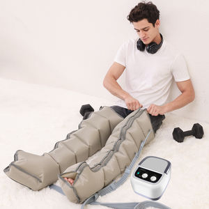 LEAMAI Bota de Recuperação Pneumática Portátil Sem Fio para Massagem por Compressão de Ar, 12 Modos, Pressão de 3-30KPA para Linfedema - Product Image 1