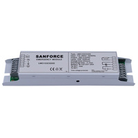Kit de conversion d'urgence pour panneau LED 19W, avec driver de secours rechargeable DC pleine puissance, pour bureaux, couloirs et entrepôts