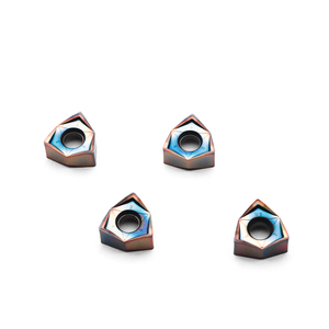 Inserto de fresado de carburo de tungsteno Pnmu0905 Sdmt <span class=keywords><strong>Enmu</strong></span> Snmx Wnmu Hnmg Pnmu CNC Insertos de carburo de fresado frontal de alta alimentación - Product Image 4