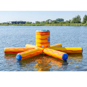 Sistema Modulare Galleggiante per Parco Acquatico con Pallavolo, Porte e Campo Sportivo a Forma di Stella Marina - Product Image 2