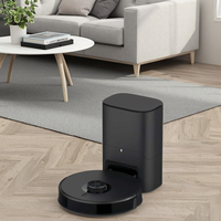 Penyedot debu Robot otomatis, dengan fungsi mengepel basah kering sumber daya baterai listrik LDS penggunaan rumah tangga kompatibel dengan EU/US