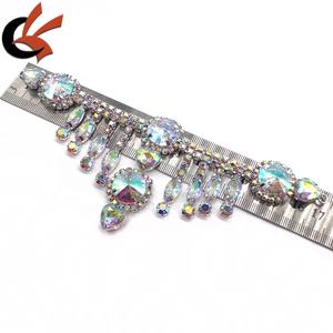 Connettore per abito carnevale <span class=keywords><strong>con</strong></span> strass applique connettore per Bikini in cristallo - Product Image 6