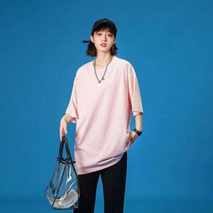 Custom Logo230gsm Oversized Printed T-<b>shirt</b> 100% Cotton Loose Sleeve Men's T-<b>shirt</b> - Product Image 2
