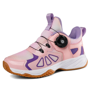 Chaussures de badminton pour grands enfants, légères, antidérapantes, avec bouton rotatif, confortables et ventilées - Product Image 1