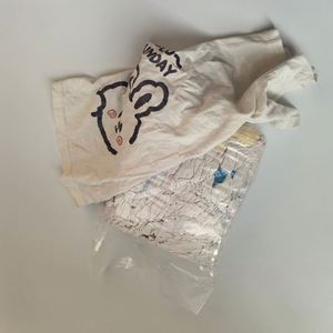 Chiffons de nettoyage industriels en coton de haute qualité, chiffons en tissu imprimé blanc, lingettes durables et réutilisables pour le nettoyage industriel - Product Image 1