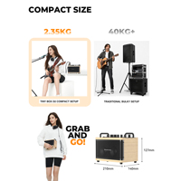 Musiccube D2 Amplifier Gitar Elektrik Loudspeaker Pernikahan Konser Gereja Loudspeaker Bass Combo Siaran Langsung Latihan OEM