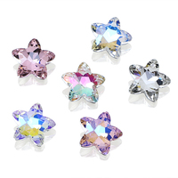 K9 perles à coudre en cristal strass forme de fleur 3D Nail Art bijoux de vêtements vente en gros de pierres fantaisie point arrière pratique pour le bricolage