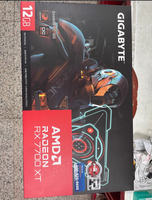 Gigabyte RX 7700 XT GAMING OC Magic Eagle 12G Graphics Card Brand New Factory Sale 12GB GDDR6 Used for Desktop Fan Cooler Type