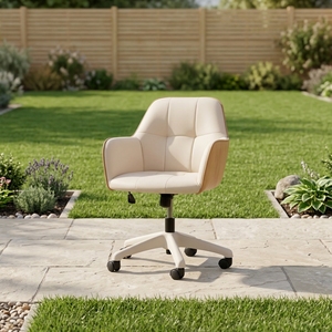 Chaise de bureau ergonomique moderne en cuir <span class=keywords><strong>Igrow</strong></span> avec dossier confortable et siège pour longues sessions assises, idéale pour la maison, la chambre ou un usage professionnel. - Product Image 2