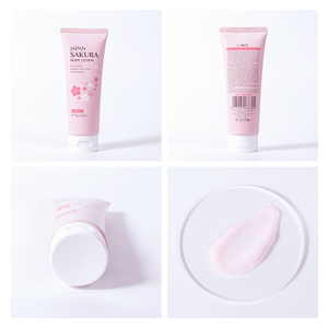 LAIKOU เชอร์รี่ บลอสซั่ม วิตามินซี เฟซ ครีม บอดี้ โลชั่น ต่อต้านริ้วรอย ช่วยเติมความชุ่มชื้น ปรับผิวกระจ่างใส กระชับผิว วิตามินซี ลดเลือนจุดด่างดำ - Product Image 4