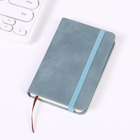 Carnet de voyage mini format A7 personnalisé avec logo, 100 feuilles, en cuir PU, idéal pour les réunions d'affaires, le bureau et l'école - Vente en gros PQ