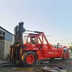 Good Condition Used 45 Ton TCM Construction DRF 450-60S5K Diesel Engine Container Reach Stacker for <b>Handling</b> - Product Image 2