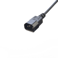 Câbles d'alimentation CA et rallonges personnalisés IEC 60320 C13 vers C14 pour PDU, ordinateur, onduleur, serveur, câble d'alimentation 3 broches Shengan
