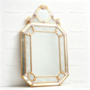 JINS Grande Opera d'Arte Mista, Specchio Classico, Specchio Antico, Specchio Vintage, Dipinto su <span class=keywords><strong>Vetro</strong></span>, Decorazione Murale Moderna - Product Image 6