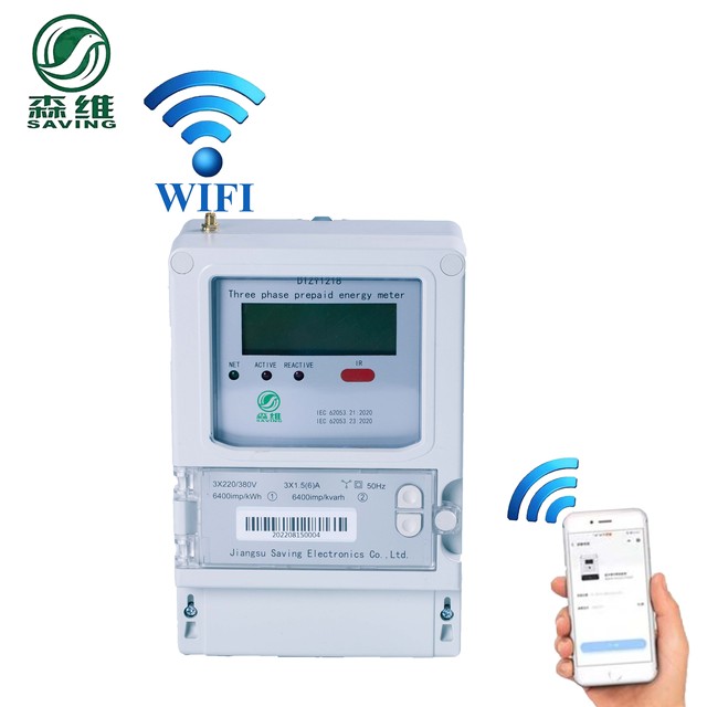 Factory Direct OEM/ODM DTZY1218 Smart 3-Phase Prepaid Electric Meter Smart Tuya Energy Meters with Wifi WIth Free System