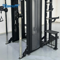 Bickfit Station de musculation multifonctionnelle à câble croisé pour exercices pectoraux et dorsaux, à charge par broches