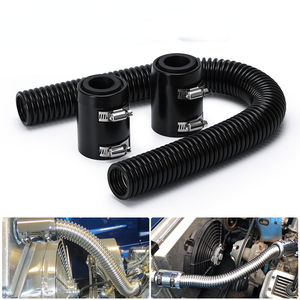 <span class=keywords><strong>Kit</strong></span> de refroidissement automatique 24 "Connexions de sortie d'eau <span class=keywords><strong>Kit</strong></span> de tuyau d'eau flexible pour <span class=keywords><strong>radiateur</strong></span> en acier inoxydable Noir - Product Image 6