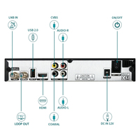 SStrong 4922A Récepteur Numérique Vente Chaude Afrique Moyen-Orient Récepteur Satellite Puissant Décodeur DVB S2