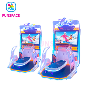 Funspace trong nhà công viên giải trí nhập vai AR lướt mô phỏng tương tác kỹ thuật số lướt trò chơi máy - Product Image 4