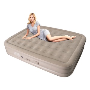 Colchón de Aire Plegable Moderno con Bomba Incorporada - Serie Comfort, Cama Doble para Camping - Product Image 1