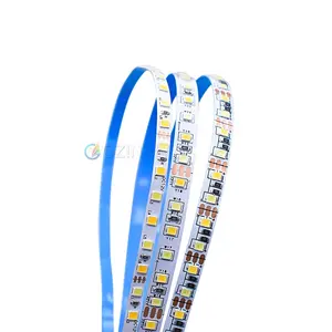 Ruban lumineux Flexible à 240Led/m, ruban lumineux, blanc chaud, bleu, 6000k, dc 12v, 24v, 2835