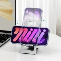 Support de téléphone portable en aluminium réglable multifonctionnel, antidérapant, léger, avec ouvre-bouteille – Meilleure vente