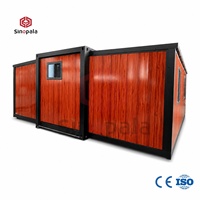 Maison solaire pliable à ossature acier, technologie moderne, design respirant, certifiée CE ISO, maison modulaire pour usage scolaire et appartement