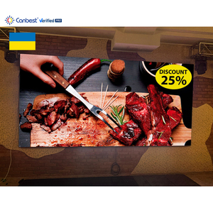 Canbest Fiw P1.8 1.86Mm 3840xukraine Mm 12.6x6.ukraine 2560xukraine Mm kapalı Led ukrayna'da restoran için duvar tipi Video ekranı ekran - Product Image 2