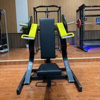 Machine à presser les épaules assise SK, cadre en acier robuste, équipement professionnel de musculation pour la partie supérieure du corps, usage commercial en salle de sport