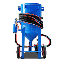 Machine de sablage manuelle à sec, mini, portable, pour éliminer la rouille, pot de sablage, nettoyage des surfaces métalliques