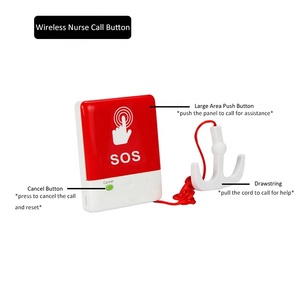 Thạc Sĩ Đơn Vị 20 Kênh Bác Sĩ Gọi Thiết Bị Từ Xa Bệnh Nhân Cảnh Báo Khẩn Cấp Đẩy Sos Hoảng Loạn Nút Y Tá Cuộc Gọi Hệ Thống - Product Image 2