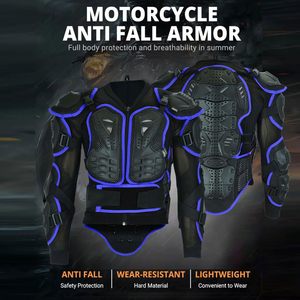Bacca Moto Veste de moto intégrale pour homme avec protection de la poitrine respirante Équipement de vélo de saleté et armure de moto - Product Image 6
